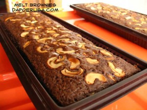 Melt brownies