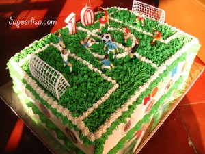 Soccer cake Rozan - 2