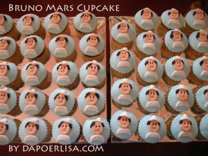Cup cake Bruno Mars - 1