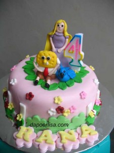 Rapunzel dan Sponge Bob